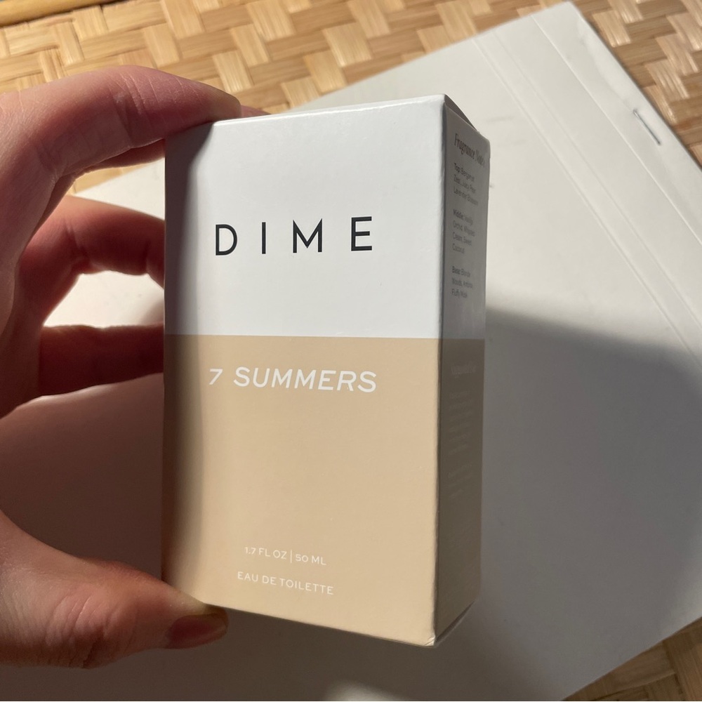DIME 7 Summers Eau de Toilette - Frosted Glass Bottle - Picture 3 of 6